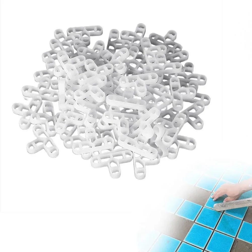 100PCS Multipurpose 10mm Brick Wall And Deck Board Spacers For Leveling Systems Plastic Brick Wall And Deck Board Spacers  Tools