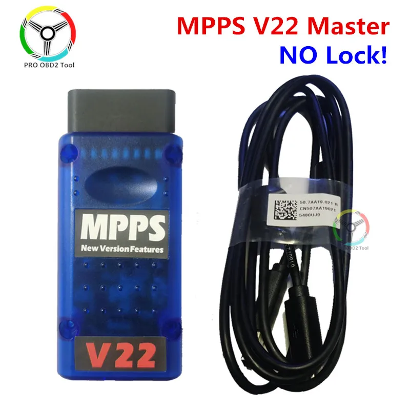 MPPS V22 Full Set with Adapters Breakout Tricore Cable MAIN + TRICORE + MULTIBOOT OBD2 Diagnostic Cable MPPS V21