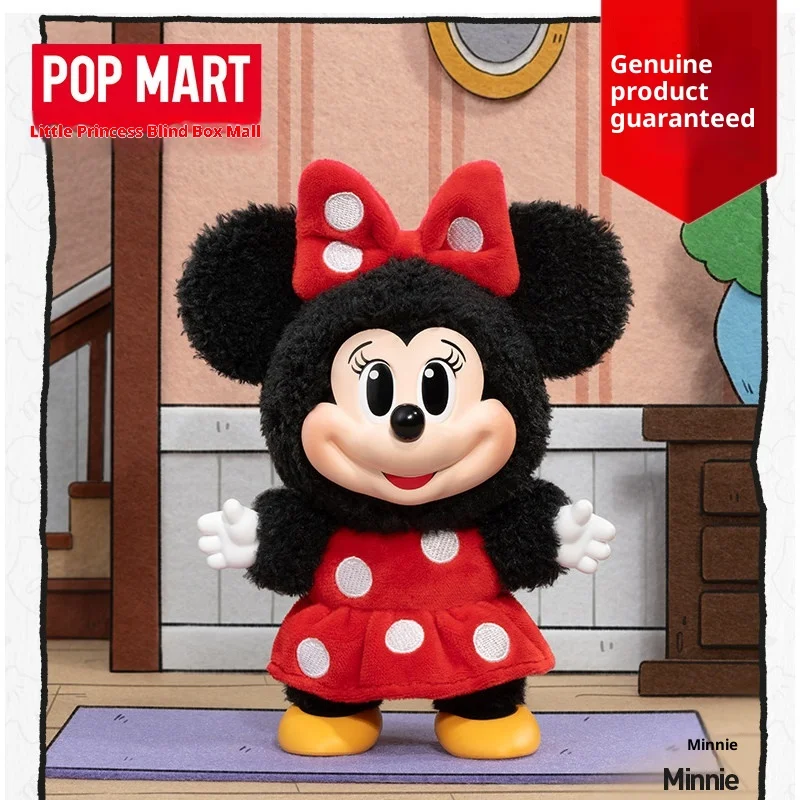 

Оригинальный Popmart: Серия «Семья Микки» — милые фигурки в слепых коробках, куклы-подвески ручной работы, кавайные игрушки, праздничный подарок-сюрприз для девочек, коллекционные фигурки.