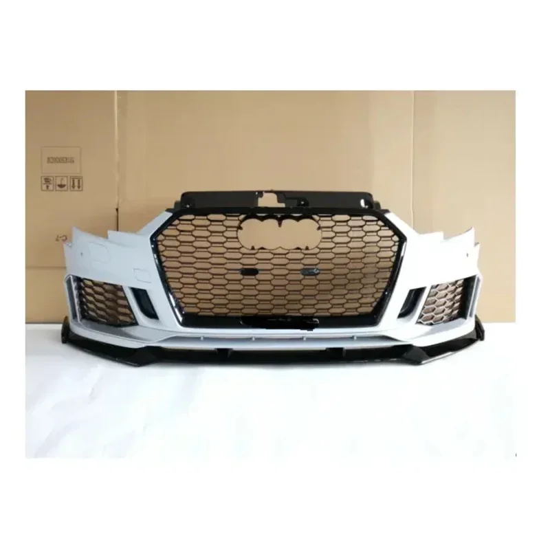 

Hot Sale Body Kit With Grille Facelift Front Bumper front lip for 2018 rs3