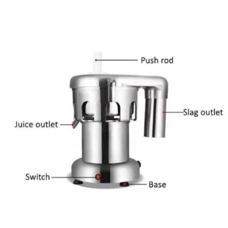 Juice Extractor Voltage 220V Increase the Design of the Slag Outlet Power 0.55KW Juice Extractor Machine