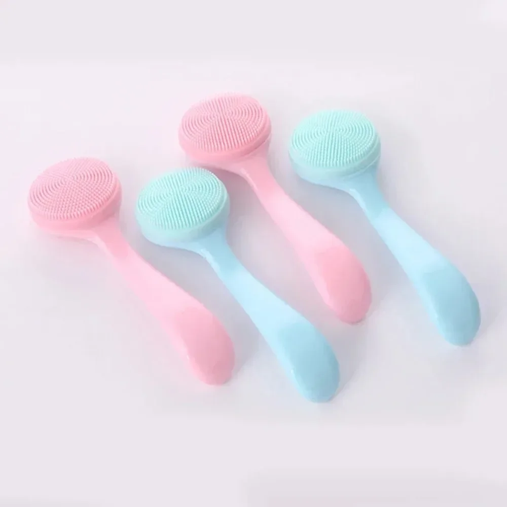 Soft Silicone Facial Cleansing Brush Face Scrub Deep Clean Brush Facial Wash Face Massage Clean Brush Beauty Skin Care Tools