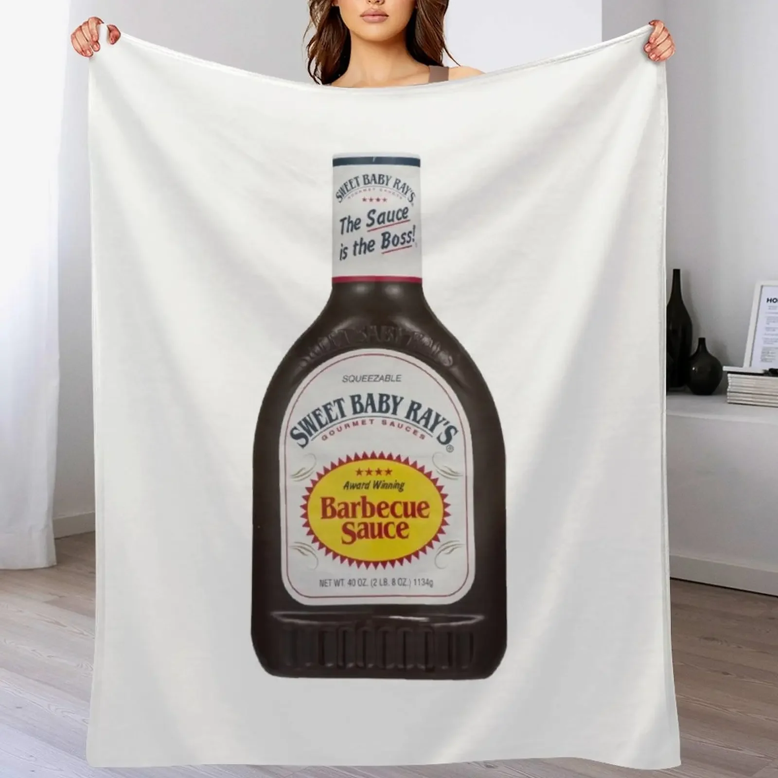 Mark Zuckerberg Sweet Baby Ray's Bbq Sause Throw Blanket Blankets For Baby Hairys Blankets