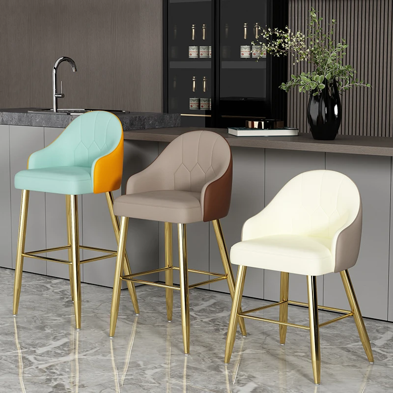 Industrial Master Waiting Designer Nordic Bar Chairs Kitchen Semi-bar Chairs Bar Stools Seats Furniture Korea Sillas High Stools