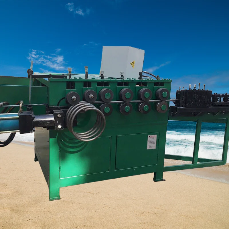Steel Bar Bending Machine Automatic Spiral Bar Forming Coiling Spring Machine High Efficiency