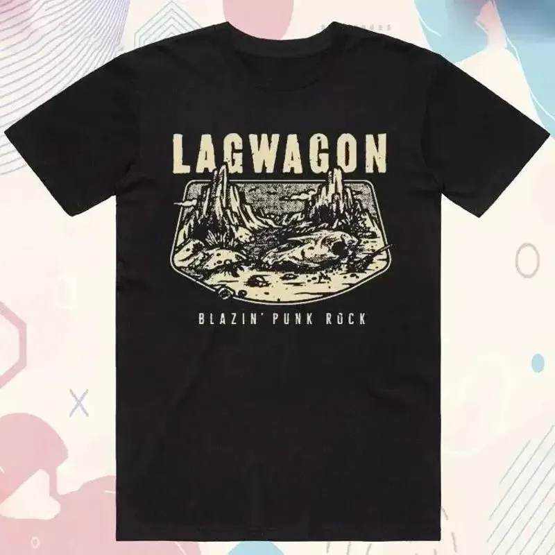 Lagwagon Band Blazin Punk Rock T Shirt Full Size S 5XL