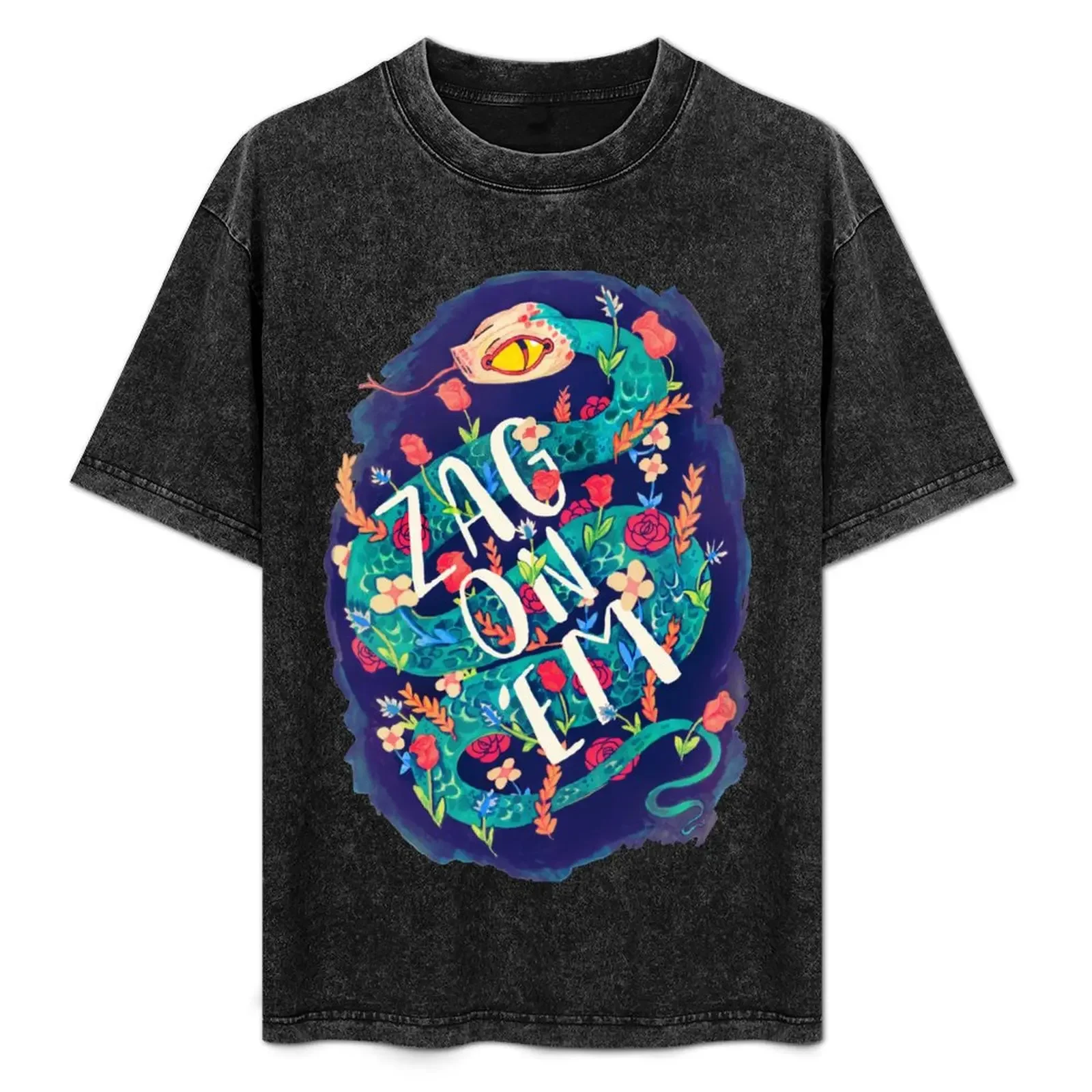 

Zag on 'Em! T-Shirt cute clothes oversizeds graphics shirts men