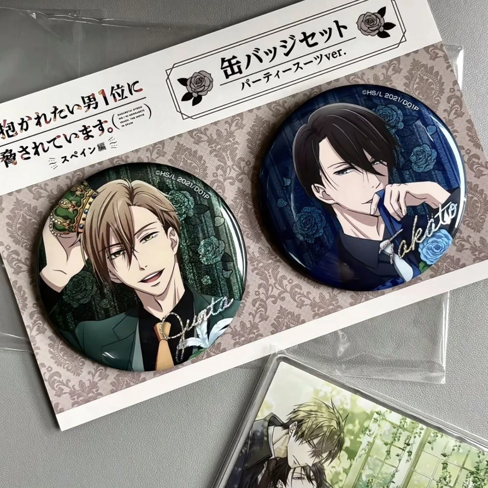 Anime Dakaichi Junta Takato Cosplay Badge Metal Brooches Unisex Collectible Pins Backpack Decoration Jewelry Accessories Prop