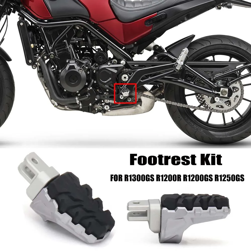 

Motorcycle For Benelli Leoncino 500 Trail 2018-2024 TRK 502 X CNC Foot Pegs Footrest Kit For Aprilia SL 750 Shiver 2007-2016