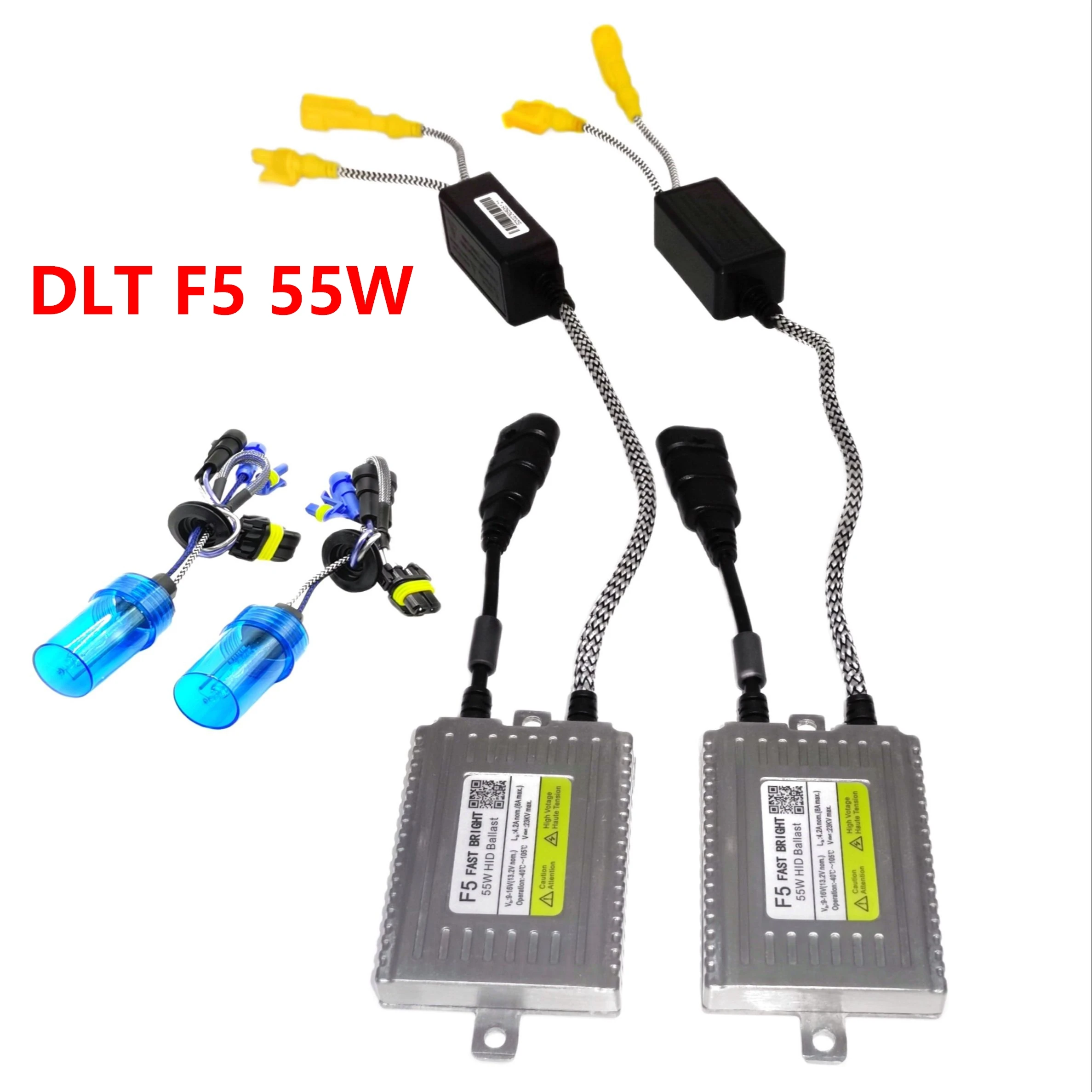 

Genuine dlt F5 55w Kits H1 H3 H7 h8 h9 H11 9012 hir2 HB3 HB4 d2h Premium F5B Xenon Reactors 6000LM 12V Cars HID Headlights