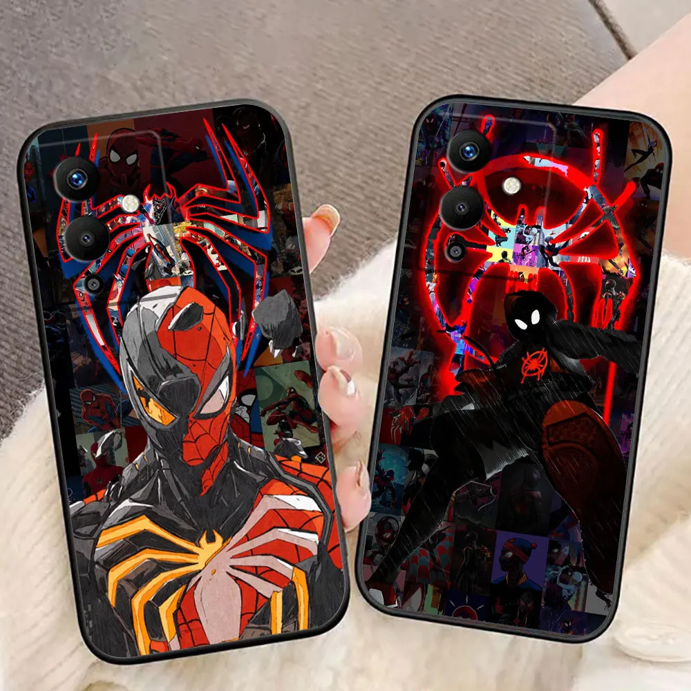 Marvel Spider Man Cartoon Comic Phone Case For Infinix TECNO POP SPARK GO SMART 5 6 7 8 9 CAMON 15 16 17 20 20C 30C Case Funda