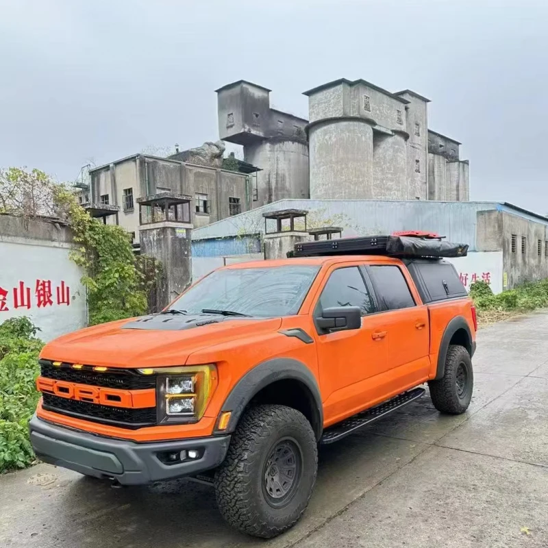 

Водонепроницаемый жесткий тент-кунг OEM для пикапа с боковым окном для домашних животных, для RAM 2025 года