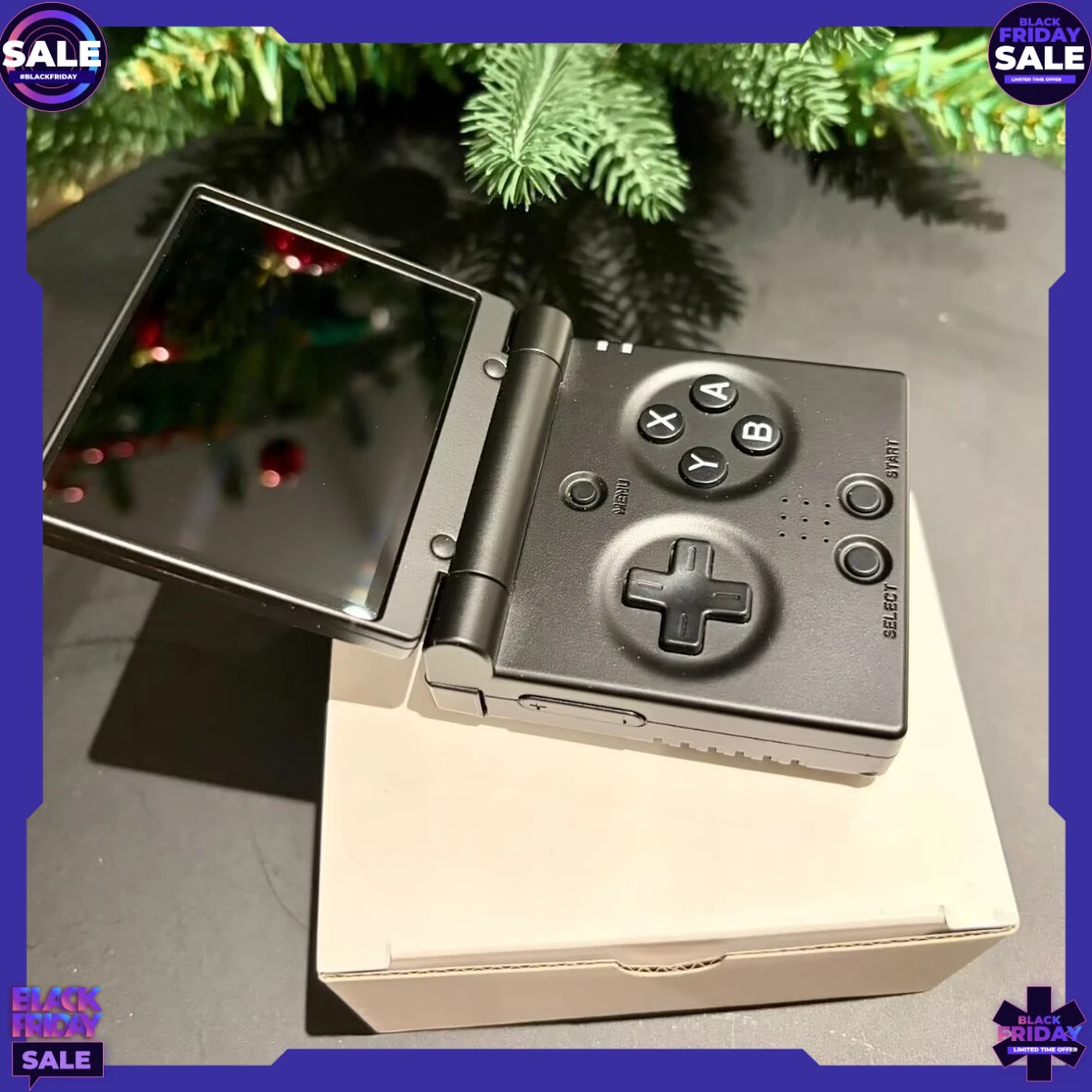 MIYOO Mini Flip V2 Handheld Game Console Retro 2.8'' IPS Screen Portable Video Handheld Consoles Classic Flip Gaming Emulator