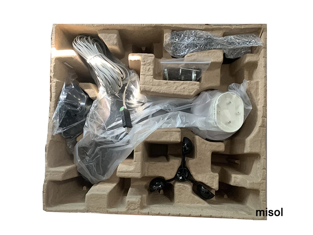 MISOL / 1 set di stazioni meteo con porta RS485, cavo a 4 fili, con lunghezza cavo (10 metri) WH65LP
