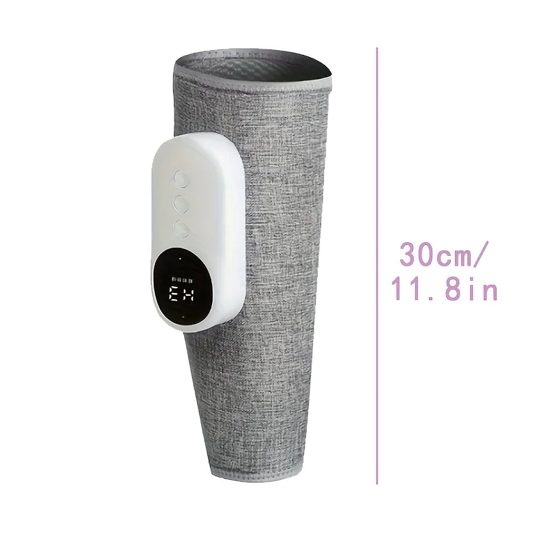 LINGTENG Two Wireless Air Pressure Calf Massagers with Heating, 2500mAh High-Capacity Lithium Battery, Multiple Massage Modes, Allowing You to Relax Your Legs anytime, Anywhere—the Perfect Gift for Christmas, Mother's Day, and Father's Day