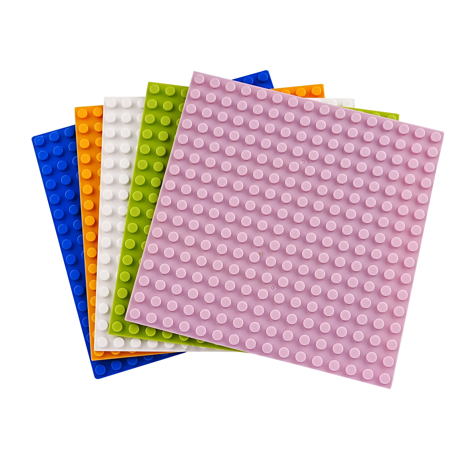 16x16 ترصيع بناء قاعدة لوحة MOC متوافق ABS لغز المجلس ل Legoeds DIY ألعاب تعليمية #2