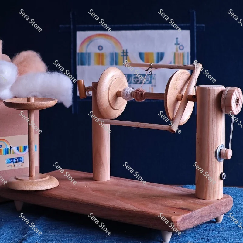 Adjustable Speed Electric Spinning Machine Suitable For Pet Fur Wool Cotton Portable Household DIY Textile Spinning Tool