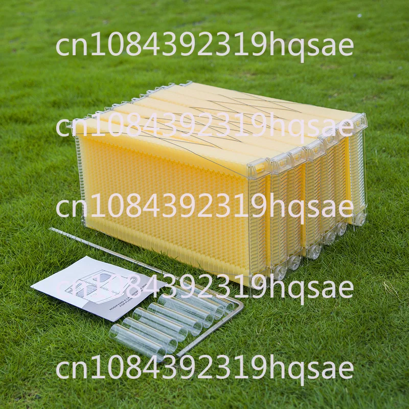 Automatic Honey Collection Honey Box Plastic Self-Flowing Honey Nest Grid Bee Nest Honeycomb Frame Hive Frame Hive