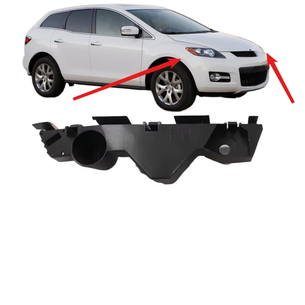 1 o 2 uds soporte de parachoques delantero para Mazda CX-7 L o R o par 2007-2011 EH14-50-0U1F soporte de parachoques Clip de parachoques izquierdo o derecho