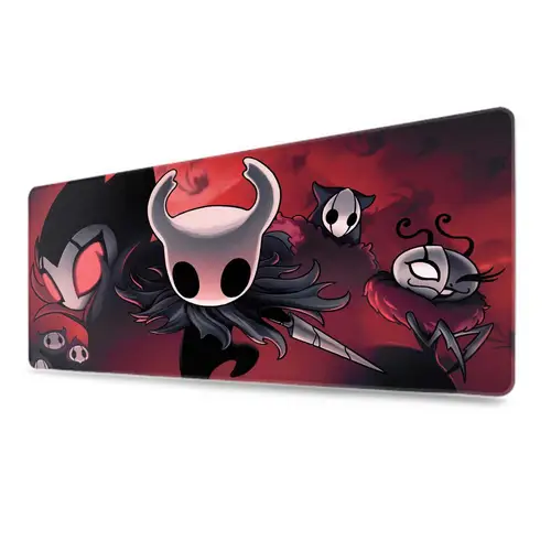 Imagen 2 del producto Alfombrilla de ratón grande de goma 900x400 para PC, alfombrilla de ratón para juegos, accesorios Hollow Knight XXL, alfombrilla para teclado de escritorio, ordenador portátil Mausepa