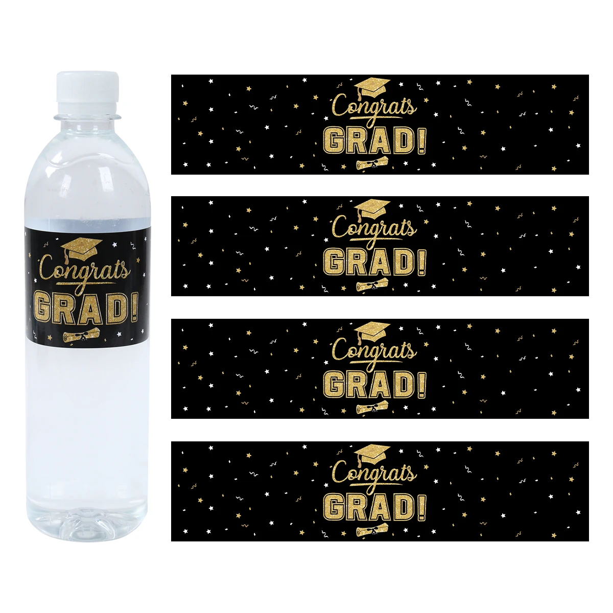 Graduation Party Bottle Stickers Congratulation Graduation Party Decor Class Of 2025 Grad Party Supplies Graduation Decor 2025