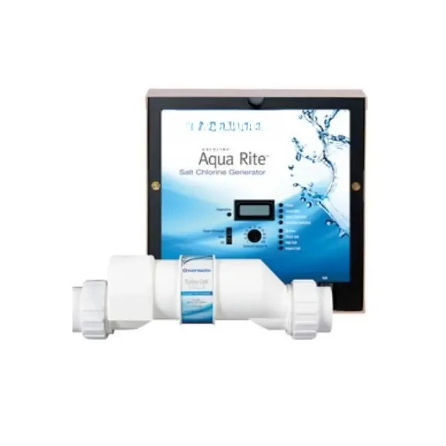 

Turbo Cell Salt Chlorine Aqua Rite Included T-CELL-15-E Pool Sanitation System 27.78g/h for 300m³ Swimming Pool