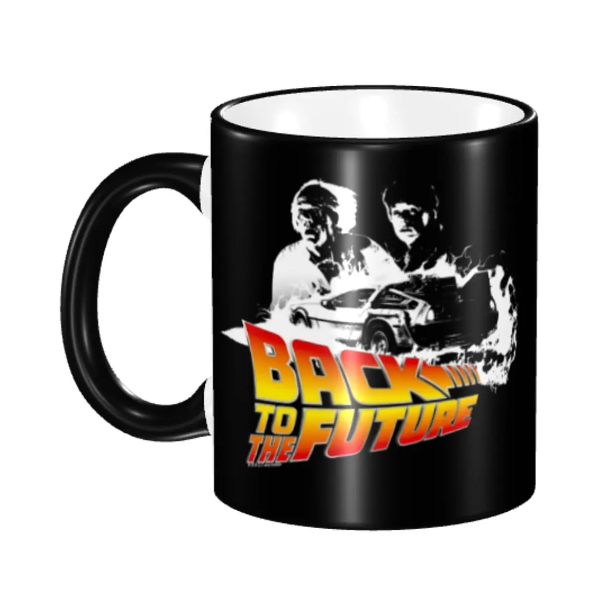 

Customized Back To The Future Coffee Mug DIY Science Fiction Film Ceramic Tea Milk Cup