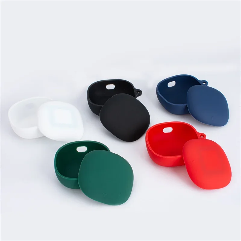 Soft Protective Case Anti-fall Earphone Covers Dust-proof Wireless Headphone Protector Case with Carabiner for Buds 4