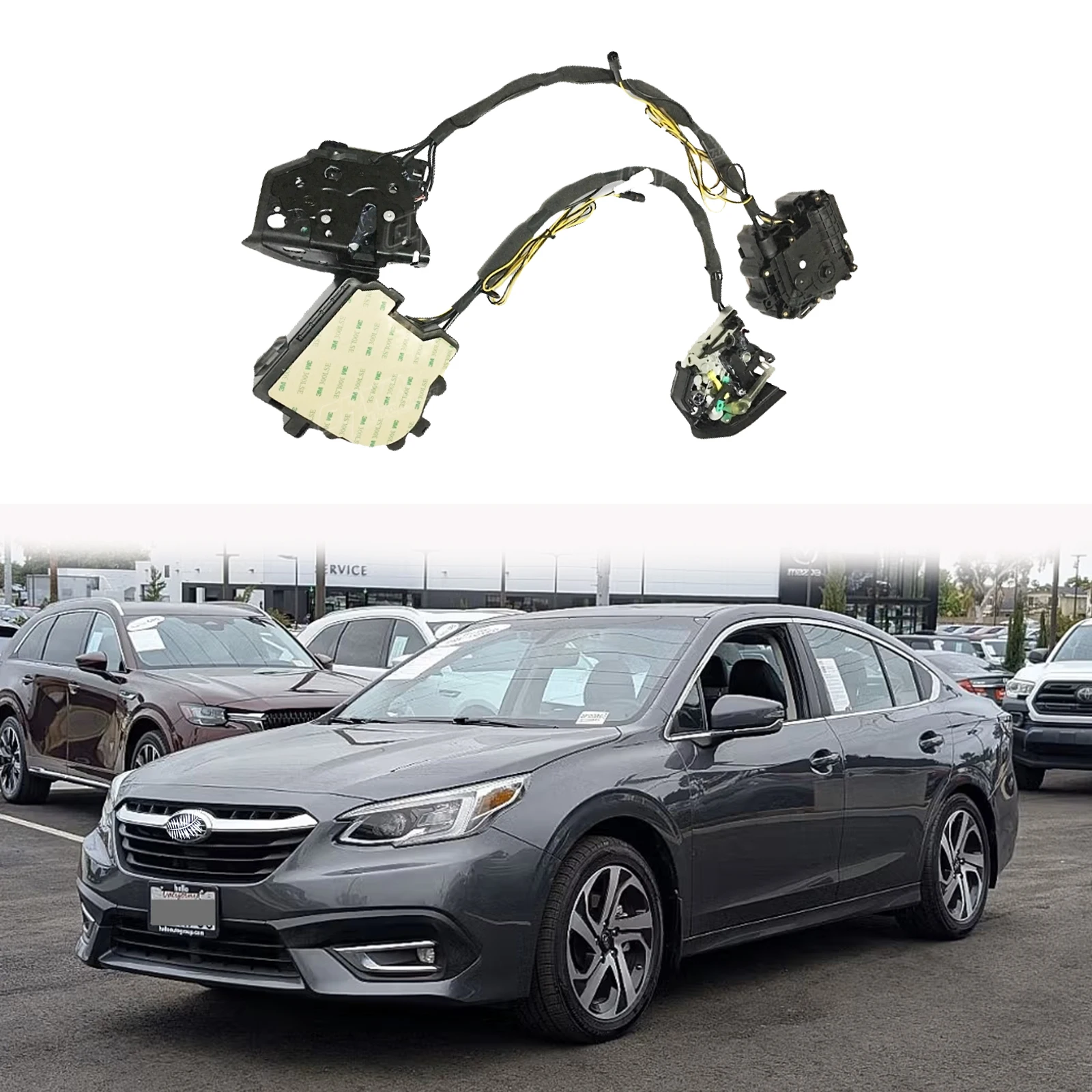 

For Subaru Legacy 2018-2019 2021 Automatic Soft Close Door Super Silence Car Vehicle Door Smart Auto Electric Suction Door Lock