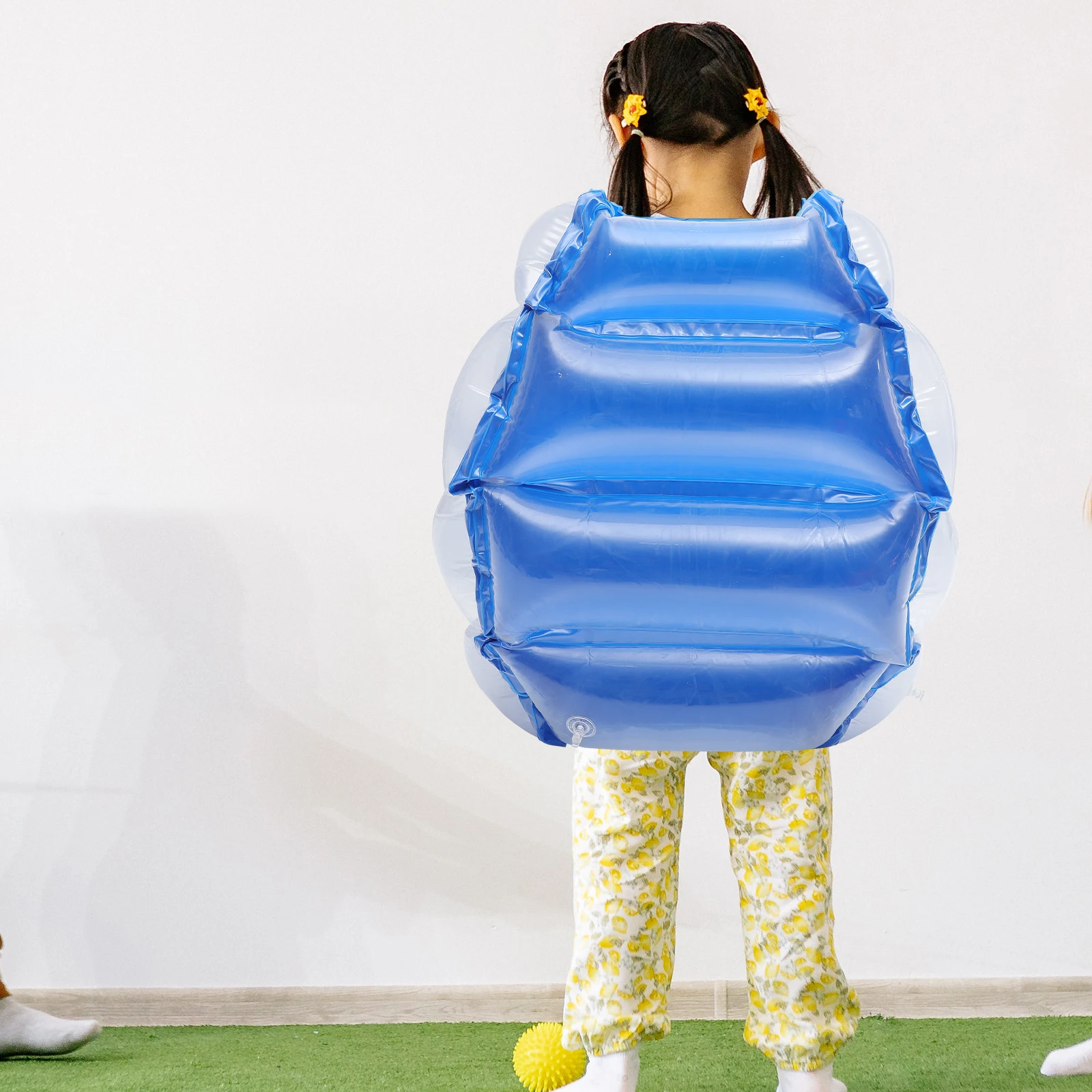 야외 장난감 범퍼 볼 충돌 풍선 PVC 놀이 재미있는 게임 소품 블루 키즈