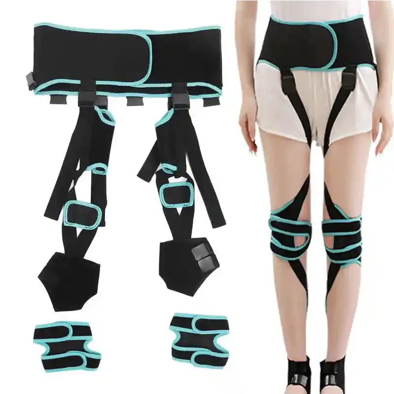 O/X-Type Leg Corrector Strap-Elasticity Leg straightener-Adjustable Bowed Knee Valgum Straightening Posture Corrector