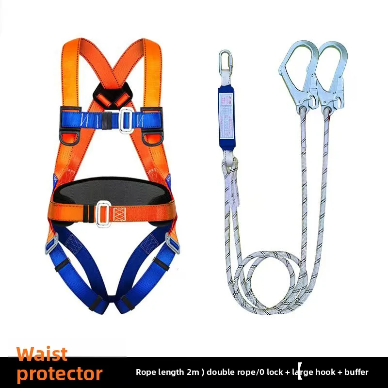حزام الأمان المتكامل الأوروبي المعياري الجديد 5 نقاط نوع كامل الجسم العمل الجوي حزام الأمان المضاد للسقوط نوع 5 نقاط