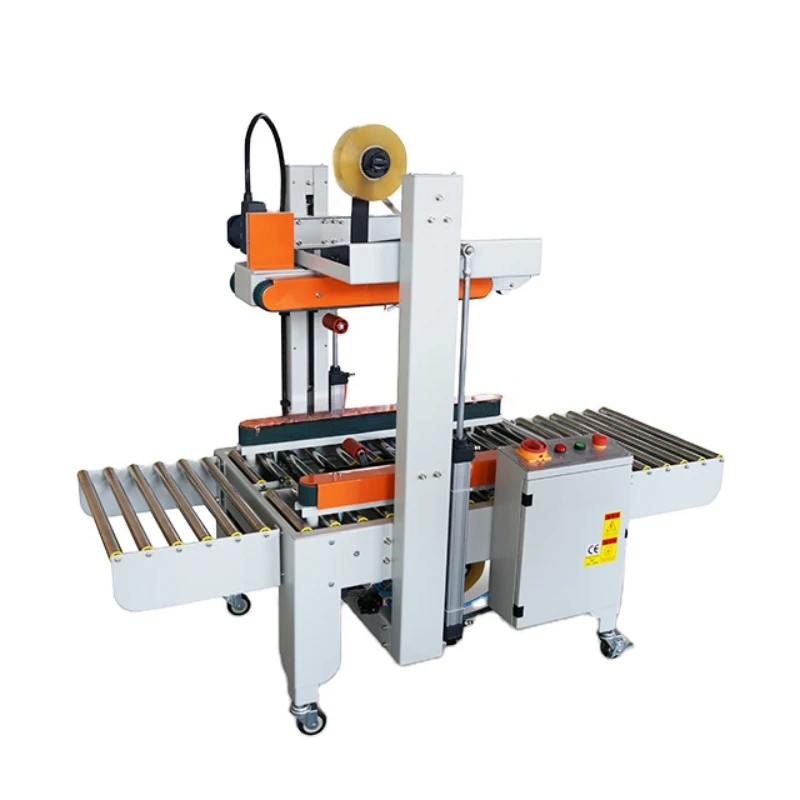 Fully Automatic Case Sealer Side Drive Carton Sealers Machine Cartons Boxes Sealing
