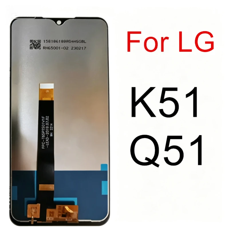 IPS Display LCD For LG K51 K510 Display Touch Screen Assembly Replacement Screen For Q51 Q510N LCD