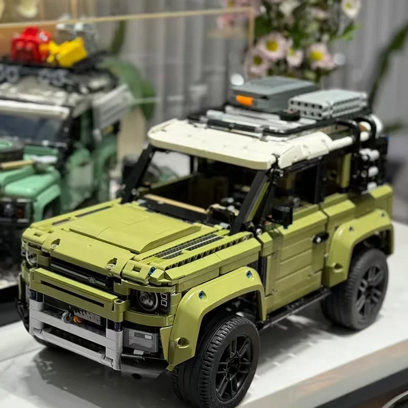 

Technical Land Off-road Defender Car Building Blocks 2573PCS Bricks Assembly Vehicle MOC Model Toy Boys Adult Collect Gift