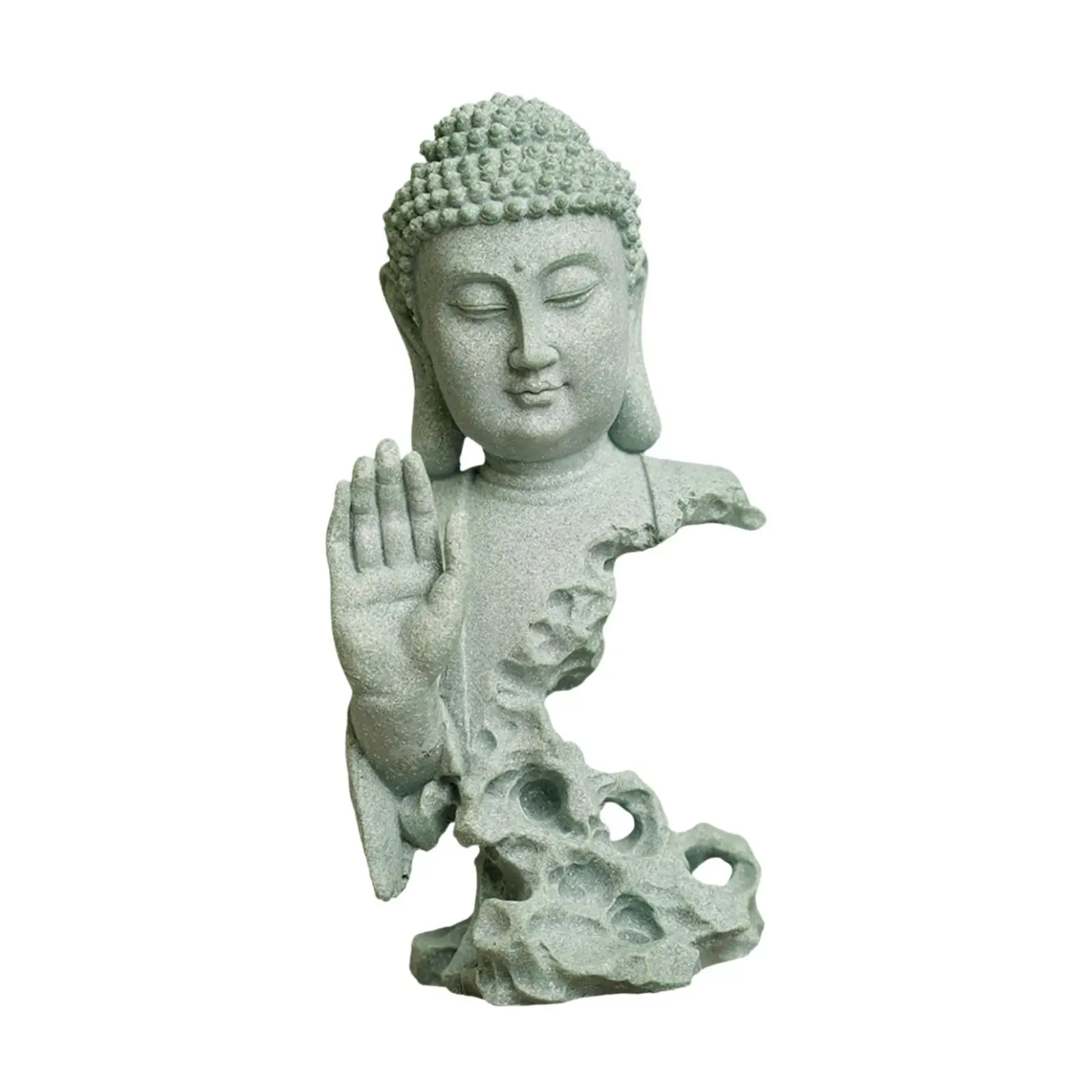 Shakyamuni Buddha Statue Thinker Buddha Figurine for Hallway Yard Cabinet