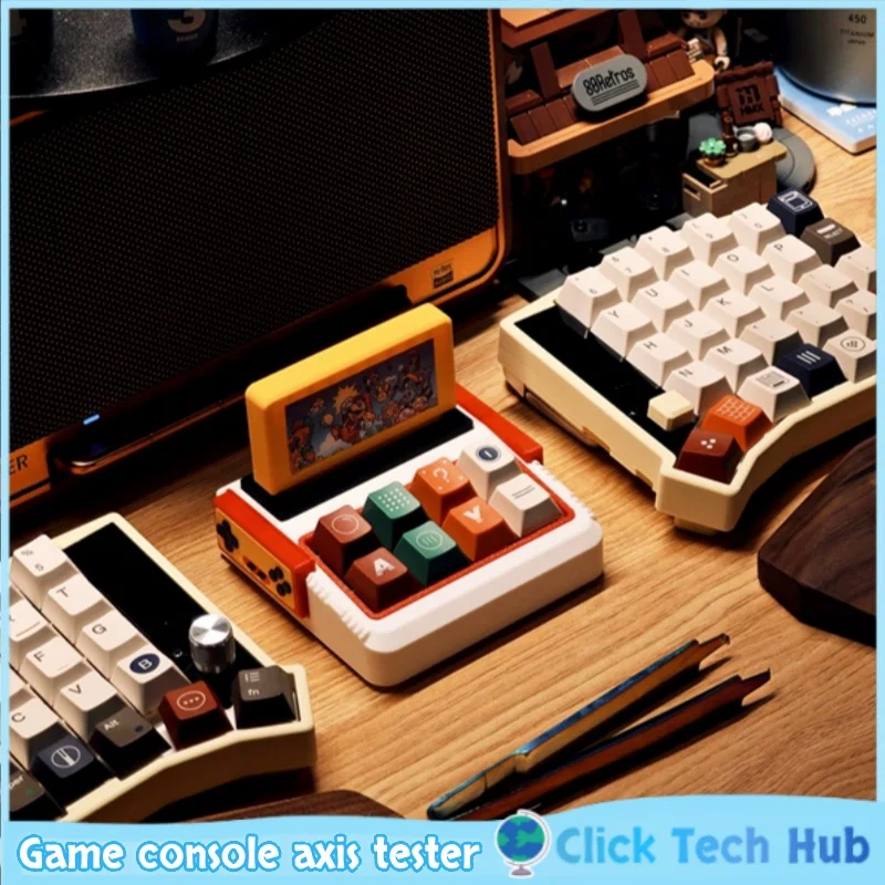 

Тестер осей игровых консолей, механическая клавиатура, коробка для хранения колпачков клавиш, 3D-печатный корпус, индивидуальный дизайн, украшение для стола и игрушек