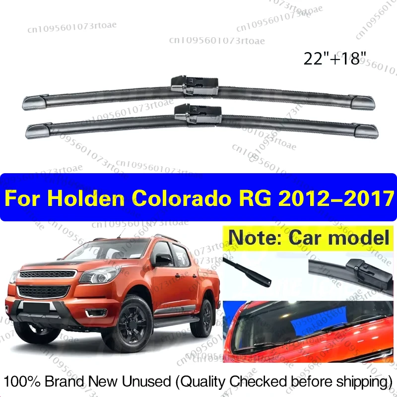 

2pcs For Holden Colorado RG MK2 S-10 2012 - 2017 Car Wiper Front Wiper Blades Windshield Windscreen Window Rain Brushes 22"+18"