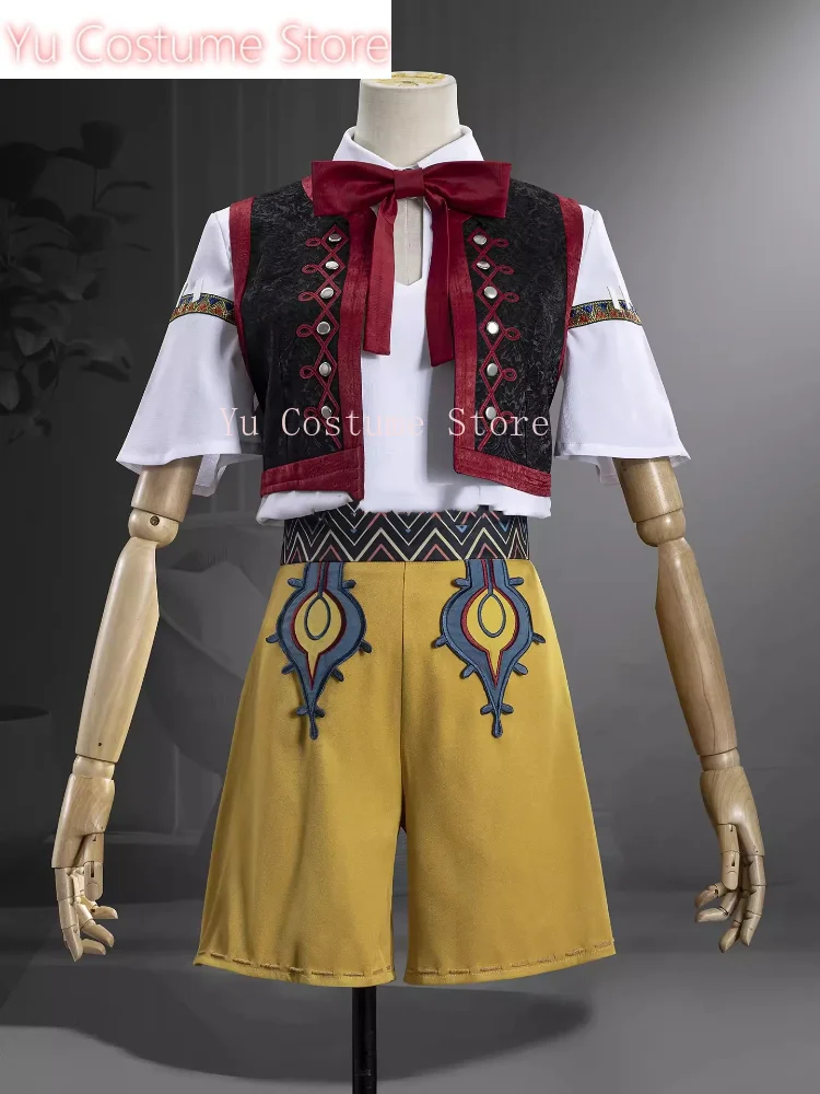 Yu Costume Identity V Matthias Czernin Puppeteer New Survivor Game Suit Cool Handsome Cosplay Costume Halloween Party Outfit Men