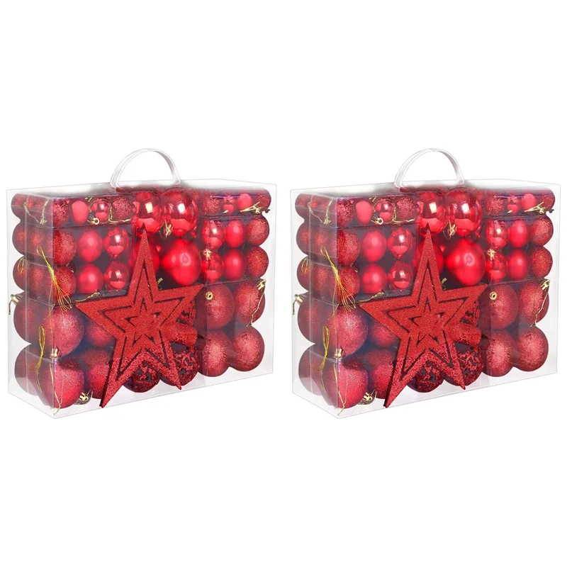 abfy-202pcs-red-christmas-ball-ornaments-for-christmas-tree-shatterproof-christmas-tree-balls-decorative-baubles-hanging