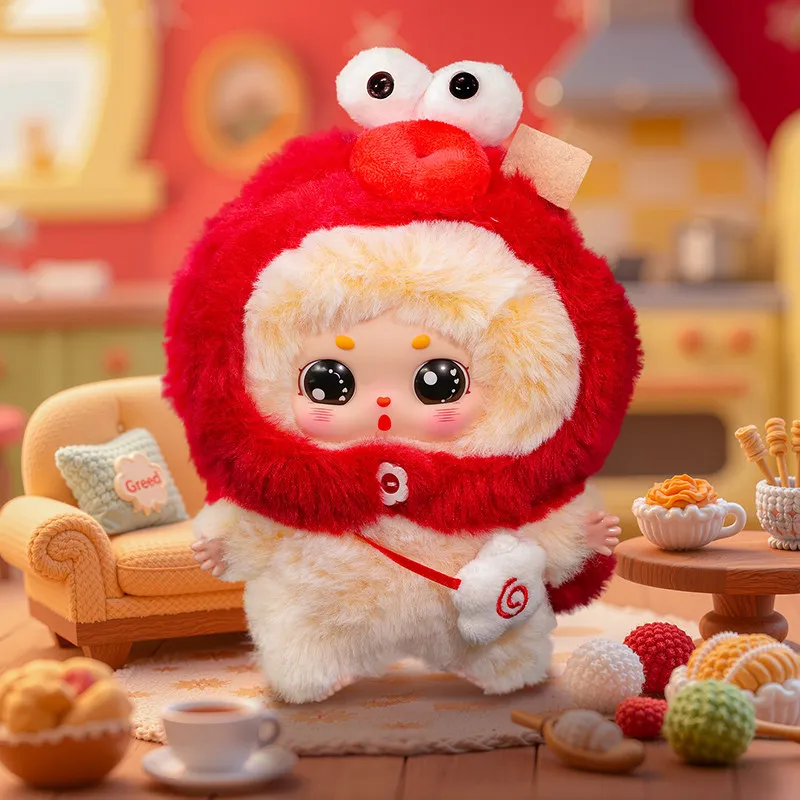 

Official Little Fat Bean Vinyl Plush Blind Box Cute Kawaii Trendy Toy Stuffed Doll Desktop Ornament Gift For Kids Anime Lovers