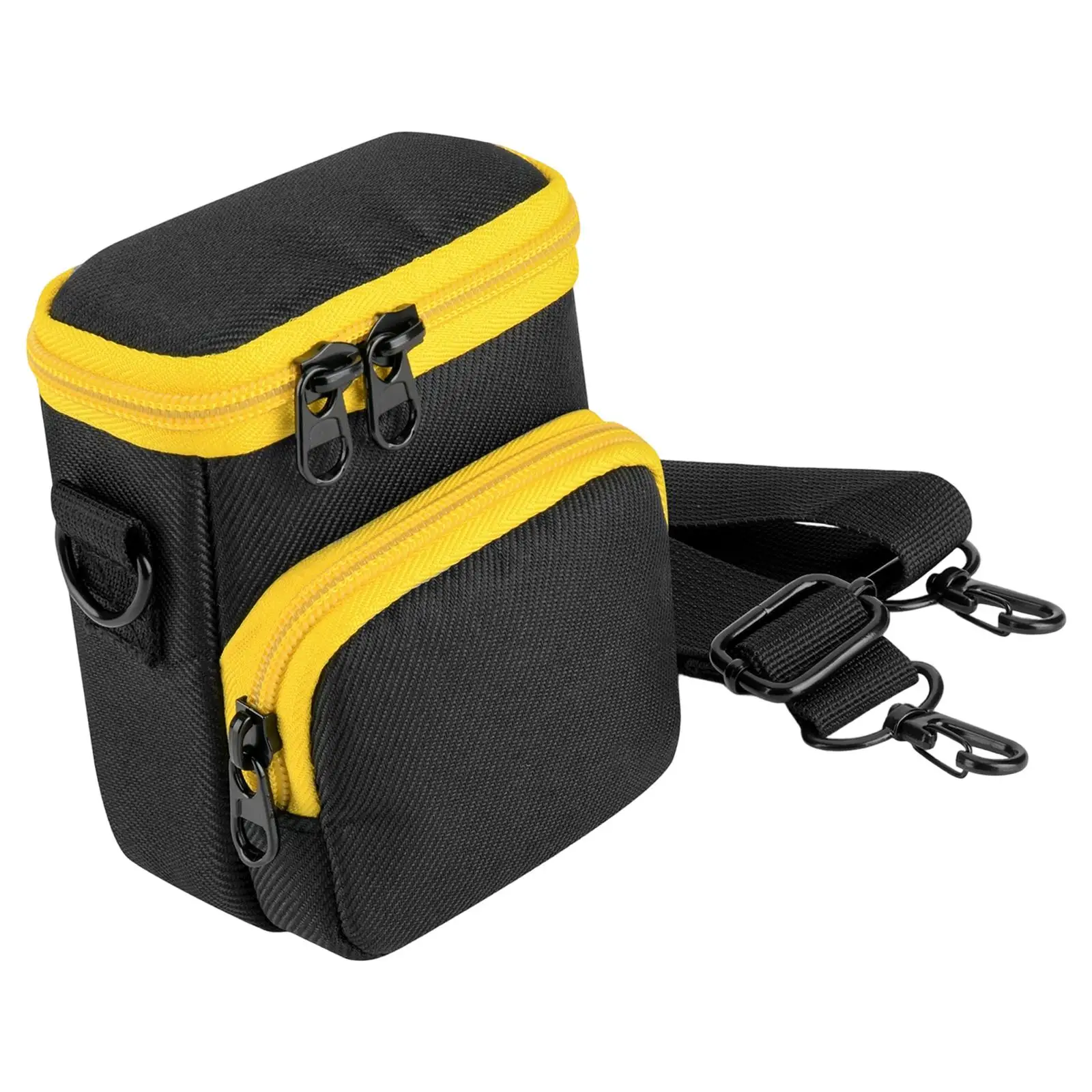 حقيبة حمل حقيبة الكاميرا لملحقات الكابلات من قماش أكسفورد خفيفة الوزن وحزام كتف للكاميرا وجيب مزدوج لـ FZ53 #5