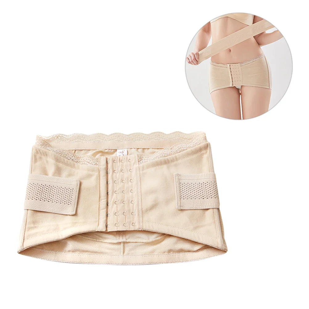 Ceinture de Correction pelvienne, bande abdominale post-partum pour femmes, gaze de qualité supérieure, enveloppement du ventre, soutien des hanches, récupération