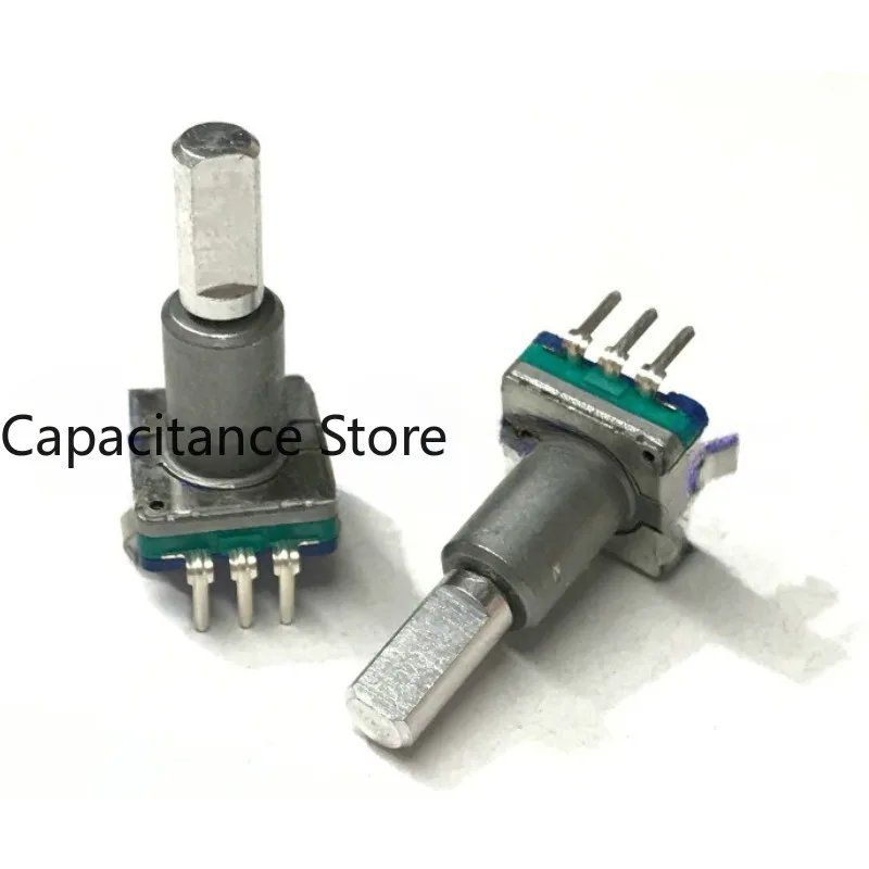 

5PCS EC11 car navigation encoder with switch 30 positioning 15 pulse shaft length 20.5mm