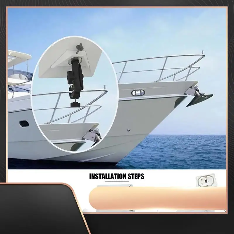 

Для Starlink Mini Round Tube Mount Pea Pod Кронштейн с винтовым адаптером 1/4 Комплект крепежных зажимов для спутникового кронштейна Ethernet