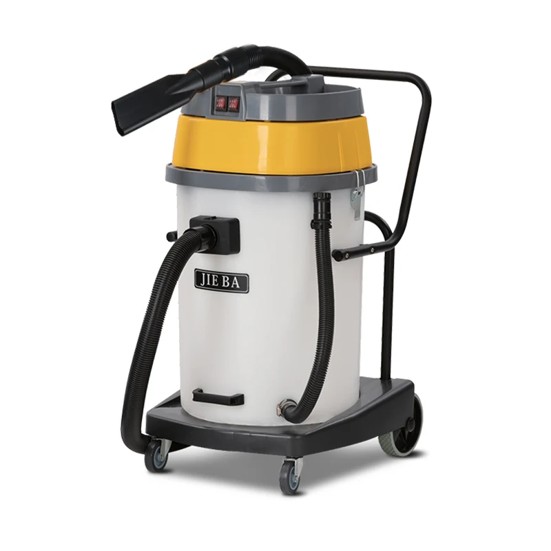 70L Dual-Motor High-Power Wet Dry Auto Vacuum Cleaner Factory Commercial Car Wash Machine with Manual Cleaning Type