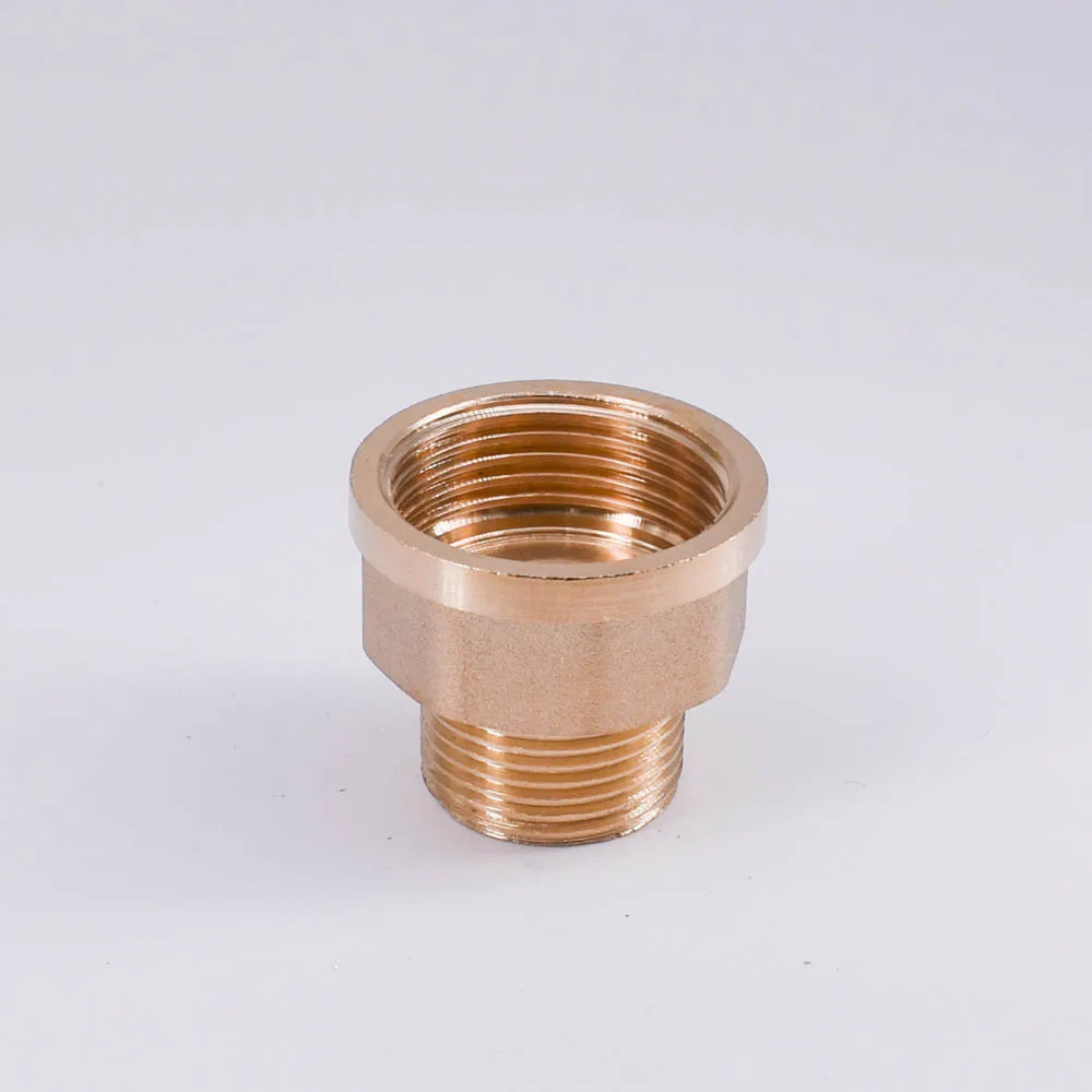 

1/2"3/4" BSP Thread Brass Reducer Female To Male Threaded Cylinder Bushing Pipe Fitting Water Gas Adapter Coupler Connector