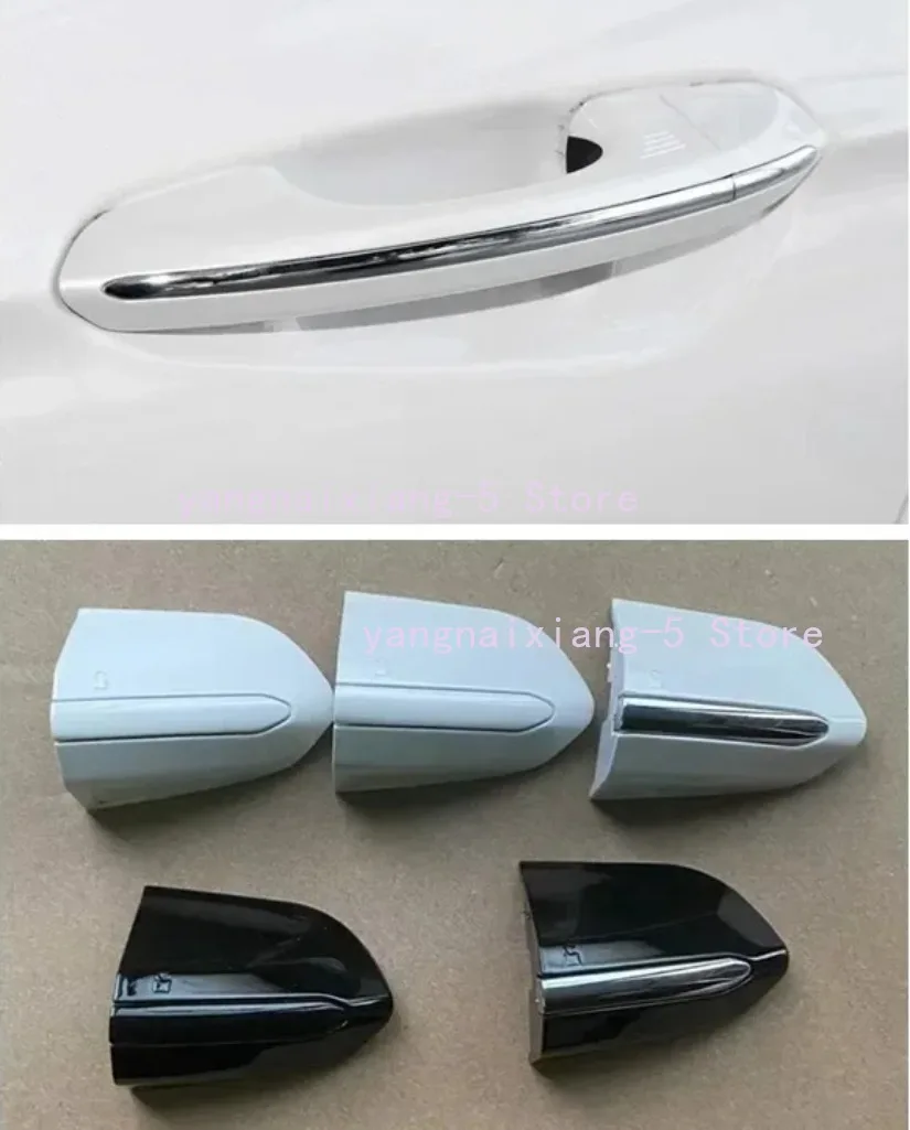 Car Front Left Door Handle Cover Lock Trim Cover For Ford Mondeo MK5 2013-2019 Edge MK2 2019 2018 1PC