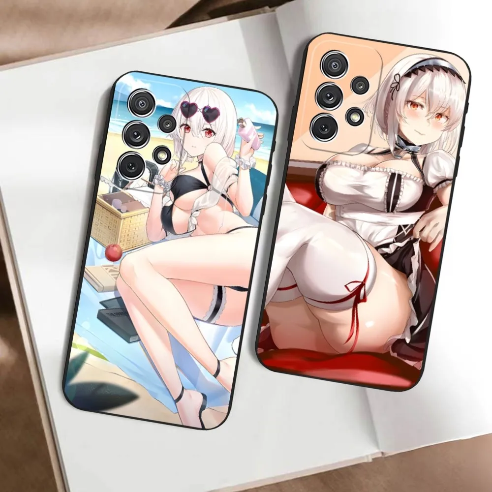 

anime girl Phone Case for Samsung s20 s21 s22 s23 a24 a34 a54 m54 n20 ultra plus protective case