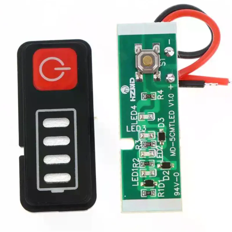 Hot Sale 1/3/5Pcs 5S 18V 21V Li-Battery Display Power Display Board LED Display Electric Drill Screwdriver Battery Capacity Indi